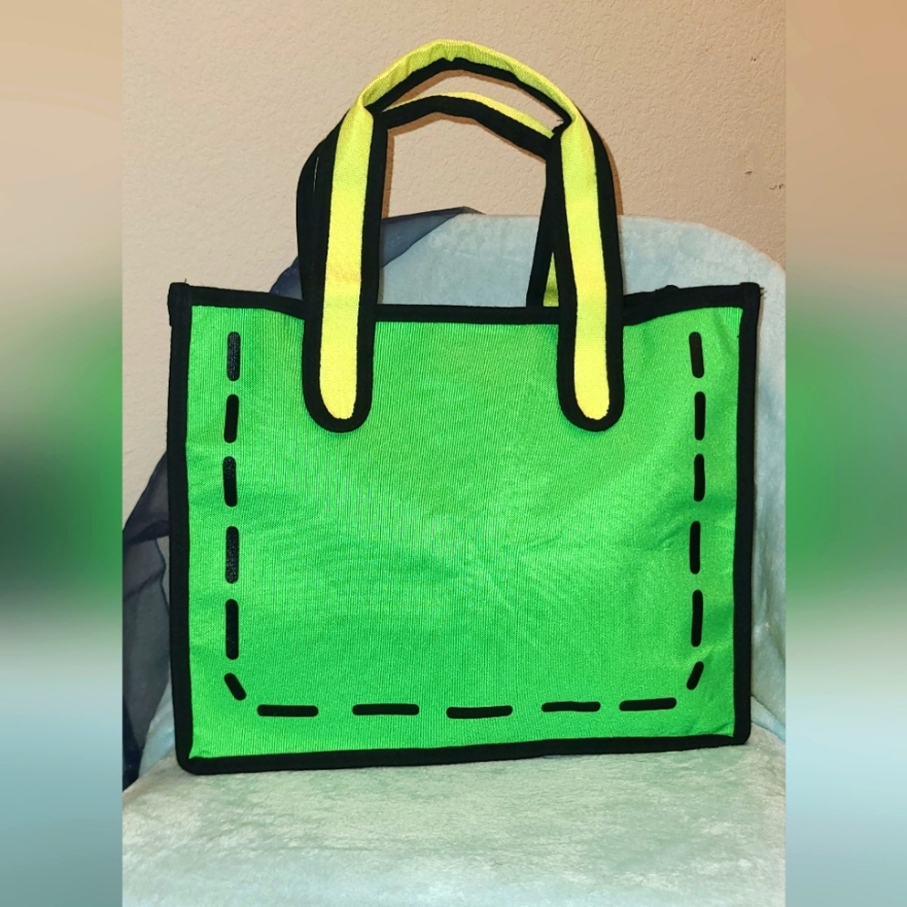 Cute Anime Canvas Tote NWT